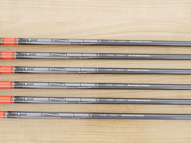 Iron set : Taylormade : ชุดเหล็ก Taylormade Stealth (ออกปี 2022 Japan Spec.) มีเหล็ก 6-Pw,Sw (6 ชิ้น) ก้านกราไฟต์ Mitsubishi Tensei TM60 Flex R
