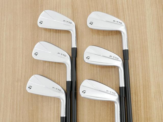 Iron set : Taylormade : ชุดเหล็ก Taylormade P770 Forged (รุ่นปี 2023 นุ่ม แน่น)  มีเหล็ก 5-Pw (6 ชิ้น) ก้านกราไฟต์ Mitsubishi Diamana Thump i95 Flex S