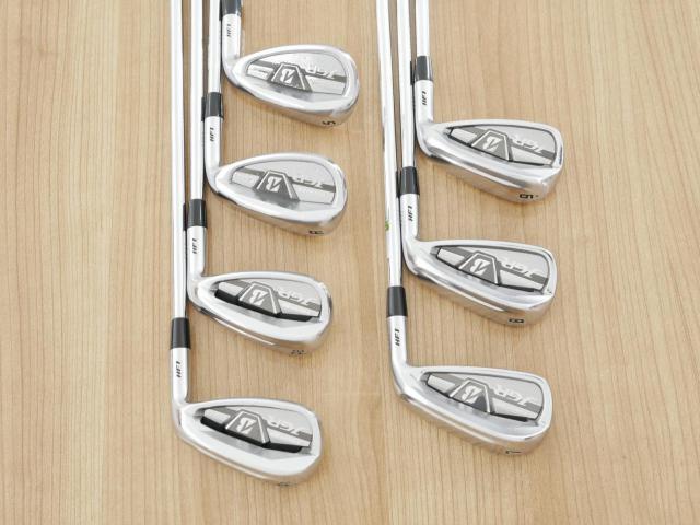 Iron set : Bridgestone : ชุดเหล็ก Bridgestone Tour B JGR HF1 Forged (รุ่นปี 2018 ตีไกลกว่าปกติ 2 เบอร์) มีเหล็ก 7-P1,P2,Aw,Sw (7 ชิ้น) ก้านเหล็ก NS Pro Zelos 8 Flex R