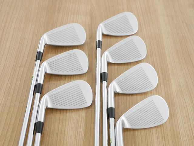 Iron set : Bridgestone : ชุดเหล็ก Bridgestone Tour B JGR HF1 Forged (รุ่นปี 2018 ตีไกลกว่าปกติ 2 เบอร์) มีเหล็ก 7-P1,P2,Aw,Sw (7 ชิ้น) ก้านเหล็ก NS Pro Zelos 8 Flex R