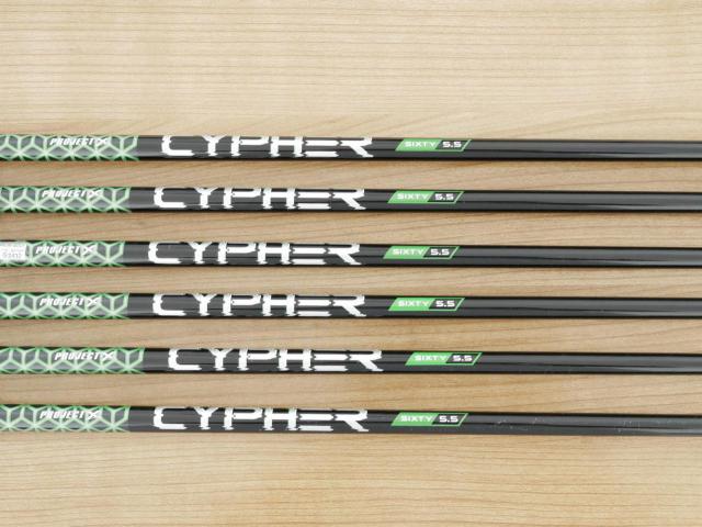 Iron set : PXG : ชุดเหล็ก PXG 0211 DUAL COR (ออกปี 2021 หน้าเด้ง ตีไกลมากๆ) มีเหล็ก 6-Pw,Aw (6 ชิ้น) ก้านกราไฟต์ Project X CYPHER SIXTY 5.5 (Flex SR)