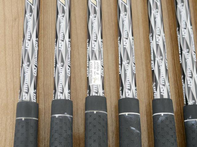 Iron set : PRGR : ชุดเหล็กกระเทย PRGR NEW Egg Forged (รุ่นปี 2020 ตีง่ายและไกลมากๆ เด้งสุดๆ COR 0.82) มีเหล็ก 6-Pw,Aw,As (7 ชิ้น) ก้านกราไฟต์ UST Mamiya ATTAS FF 85 Flex S