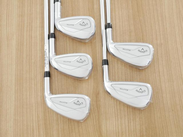 Iron set : Callaway : **ของใหม่ ยังไม่แกะพลาสติก** ชุดเหล็ก Callaway ELYTE (รุ่นล่าสุด ออกปี 2025 ตีง่ายมาก ไกล Japan Spec.) มีเหล็ก 6-Pw (5 ชิ้น) ก้านเหล็ก NS Pro 950 NEO Flex R