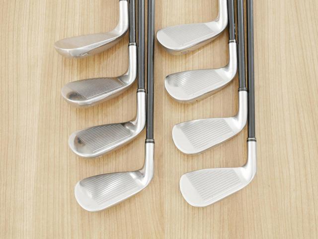 Iron set : XXIO : ชุดเหล็ก XXIO Prime 6 (รุ่นท๊อปสุด หน้าเด้ง) มีเหล็ก 5-Pw,Aw,Sw (8 ชิ้น) ก้าน SP-600 Flex R