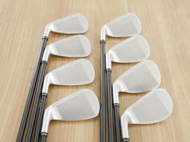 Iron set : XXIO : ชุดเหล็ก XXIO Prime 6 (รุ่นท๊อปสุด หน้าเด้ง) มีเหล็ก 5-Pw,Aw,Sw (8 ชิ้น) ก้าน SP-600 Flex R