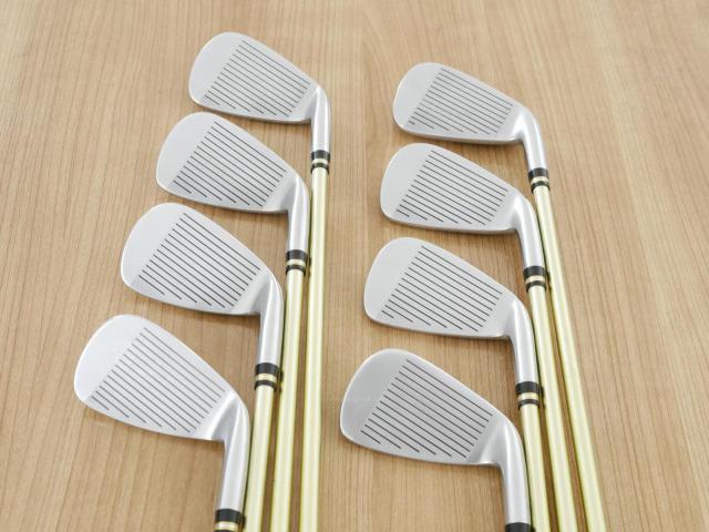 x.. Left Handed ..x : All : ชุดเหล็ก Honma Beres IS-03 (ปี 2015 หน้าเด้ง Forged) มีเหล็ก 5-11,Aw (8 ชิ้น เทียบเท่า 4-Pw) ก้าน ARMRQ 8 (49) FLex SR (2 ดาว)
