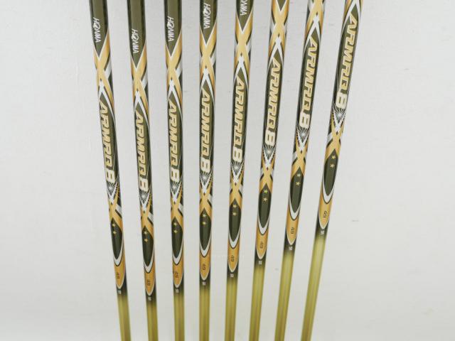 x.. Left Handed ..x : All : ชุดเหล็ก Honma Beres IS-03 (ปี 2015 หน้าเด้ง Forged) มีเหล็ก 5-11,Aw (8 ชิ้น เทียบเท่า 4-Pw) ก้าน ARMRQ 8 (49) FLex SR (2 ดาว)