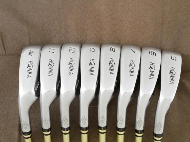 x.. Left Handed ..x : All : ชุดเหล็ก Honma Beres IS-03 (ปี 2015 หน้าเด้ง Forged) มีเหล็ก 5-11,Aw (8 ชิ้น เทียบเท่า 4-Pw) ก้าน ARMRQ 8 (49) FLex SR (2 ดาว)