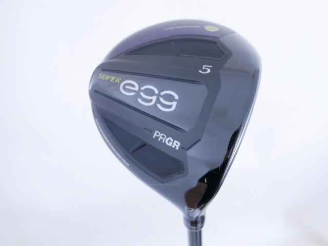 Fairway Wood : PRGR : หัวไม้ 5 PRGR Super Egg (รุ่นปี 2021 หน้าเด้งเกินกฏ COR 0.84 หายากมาก) Loft 17 ก้าน M-37 Flex R