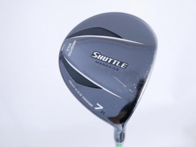 Fairway Wood : Maruman : หัวไม้ 7 Maruman Shuttle Maraging (ปี 2016) Loft 21 ก้าน UST Mamiya ATTAS 4U Flex S