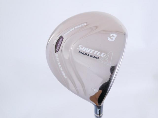 Lady club : All : หัวไม้ 3 Maruman Shuttle i4000ar II Loft 18 Flex L