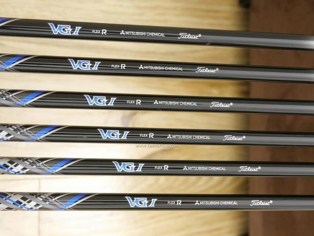 Iron set : Titleist : ชุดเหล็ก Titleist VG3 Forged (รุ่นล่าสุด ปี 2019 Japan Spec. นุ่มแน่น) มีเหล็ก 5-Pw (6 ชิ้น) ก้านกราไฟต์ Mitsubishi Rayon VGi Flex R