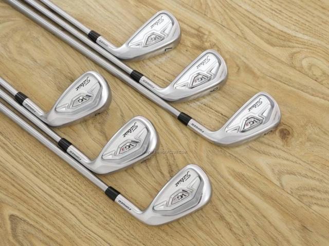 Iron set : Titleist : ชุดเหล็ก Titleist VG3 Forged (รุ่นล่าสุด ปี 2019 Japan Spec. นุ่มแน่น) มีเหล็ก 5-Pw (6 ชิ้น) ก้านกราไฟต์ Mitsubishi Rayon VGi Flex R