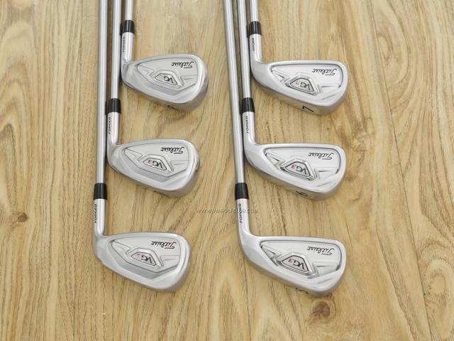 Iron set : Titleist : ชุดเหล็ก Titleist VG3 Forged (รุ่นล่าสุด ปี 2019 Japan Spec. นุ่มแน่น) มีเหล็ก 5-Pw (6 ชิ้น) ก้านกราไฟต์ Mitsubishi Rayon VGi Flex R