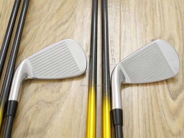 Iron set : Titleist : ชุดเหล็ก Titleist AP3 718 (ออกปี 2018) มีเหล็ก 6-Pw,48 (6 ชิ้น) สุดยอดก้าน Quadra Fire Express MAX Iron WBQ 95 Flex SR