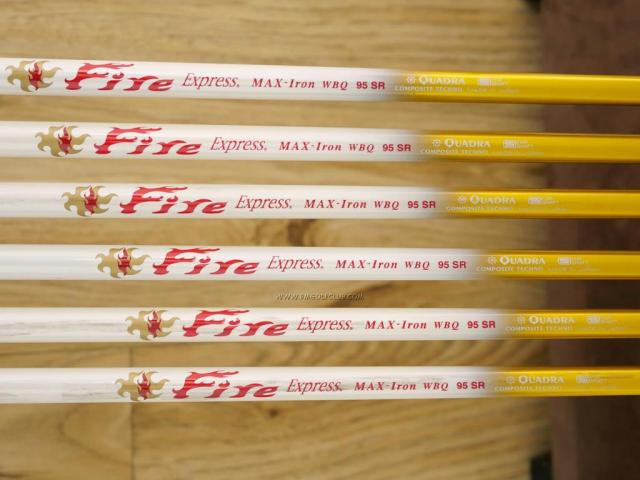 Iron set : Titleist : ชุดเหล็ก Titleist AP3 718 (ออกปี 2018) มีเหล็ก 6-Pw,48 (6 ชิ้น) สุดยอดก้าน Quadra Fire Express MAX Iron WBQ 95 Flex SR