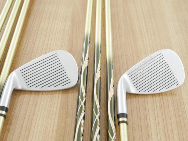Iron set : Honma : ชุดเหล็ก Honma Beres IS-05 Forged (ปี 2017) มีเหล็ก 6-11,Aw,Sw (8 ชิ้น ระยะเทียบเท่า 5-Pw,Aw,Sw ของรุ่นอื่นๆ) ก้าน ARMRQ ∞ (48) Flex R (2 ดาว)