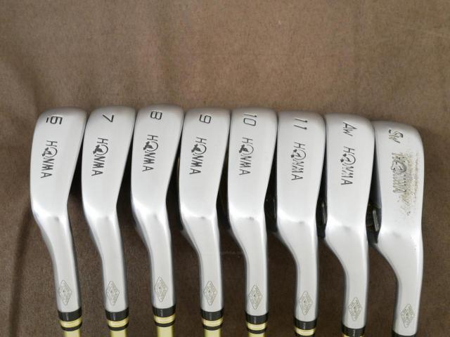 Iron set : Honma : ชุดเหล็ก Honma Beres IS-05 Forged (ปี 2017) มีเหล็ก 6-11,Aw,Sw (8 ชิ้น ระยะเทียบเท่า 5-Pw,Aw,Sw ของรุ่นอื่นๆ) ก้าน ARMRQ ∞ (48) Flex R (2 ดาว)