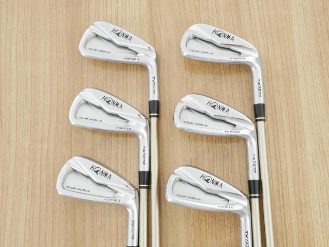 Iron set : Honma : ชุดเหล็ก Honma Tour World TW727P (Forged ออกปี 2016) มีเหล็ก 5-10 (6 ชิ้น) ก้านกราไฟต์ Honma Vizard I65 Flex SR