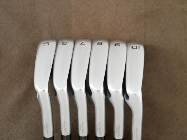 Iron set : Honma : ชุดเหล็ก Honma Tour World TW727P (Forged ออกปี 2016) มีเหล็ก 5-10 (6 ชิ้น) ก้านกราไฟต์ Honma Vizard I65 Flex SR