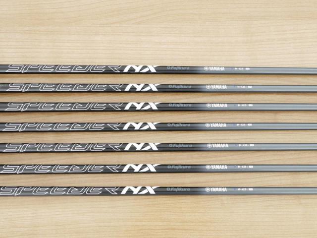 Iron set : Yamaha : ชุดเหล็ก Yamaha Inpres DriveStar Type D (รุ่นล่าสุด ปี 2025 ตีไกลที่สุด ไกลกว่าเหล็กทั่วไป 2 เบอร์ หน้าเด้งมากๆ) มีเหล็ก 7-Pw,Aw,As,Sw (7 ชิ้น) ก้านกราไฟต์ Fujikura Speeder NX M-425i Flex SR