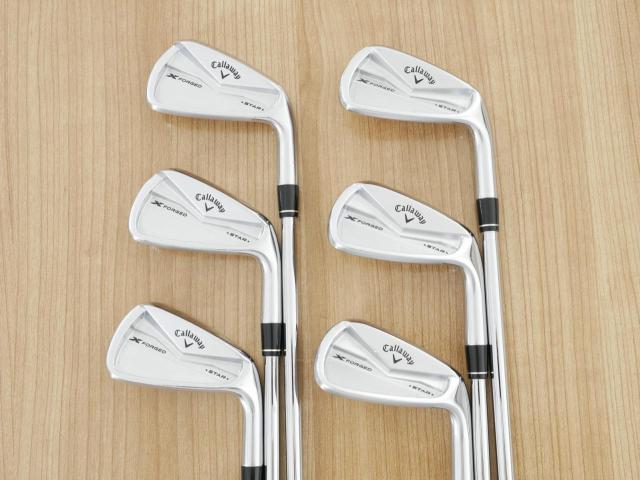 Iron set : Callaway : ชุดเหล็ก Callaway X Forged Star (ออกปี 2024) มีเหล็ก 5-Pw (6 ชิ้น) ก้านเหล็ก NS Pro 950 NEO Flex S