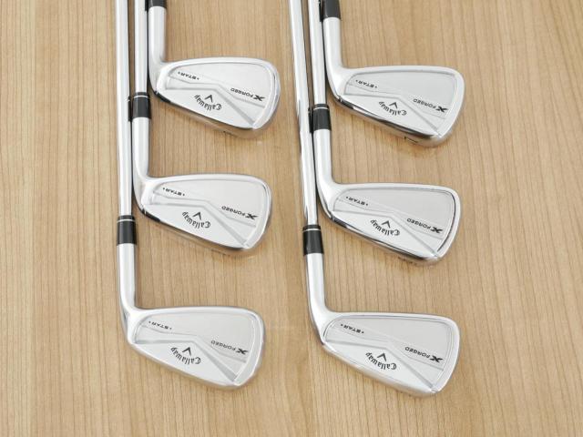 Iron set : Callaway : ชุดเหล็ก Callaway X Forged Star (ออกปี 2024) มีเหล็ก 5-Pw (6 ชิ้น) ก้านเหล็ก NS Pro 950 NEO Flex S