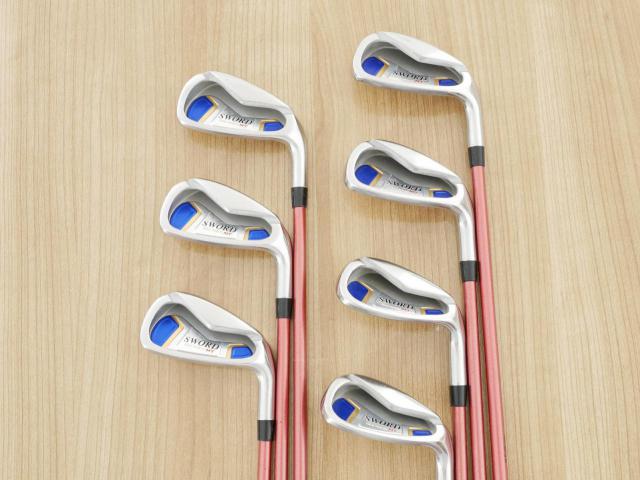 Iron set : Katana : ชุดเหล็ก Katana Sword Izu Max MT (หน้าเด้ง) มีเหล็ก 6-Pw,Aw,Sw (7 ชิ้น) ก้านกราไฟต์ Speeder 589 FLex R