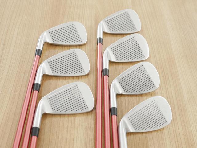 Iron set : Katana : ชุดเหล็ก Katana Sword Izu Max MT (หน้าเด้ง) มีเหล็ก 6-Pw,Aw,Sw (7 ชิ้น) ก้านกราไฟต์ Speeder 589 FLex R