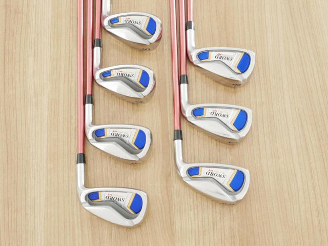 Iron set : Katana : ชุดเหล็ก Katana Sword Izu Max MT (หน้าเด้ง) มีเหล็ก 6-Pw,Aw,Sw (7 ชิ้น) ก้านกราไฟต์ Speeder 589 FLex R