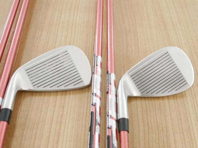 Iron set : Katana : ชุดเหล็ก Katana Sword Izu Max MT (หน้าเด้ง) มีเหล็ก 6-Pw,Aw,Sw (7 ชิ้น) ก้านกราไฟต์ Speeder 589 FLex R