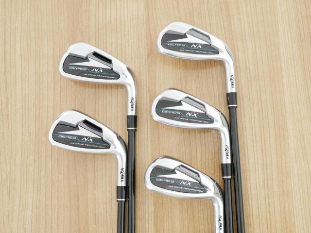 Iron set : Honma : ชุดเหล็ก Honma Beres NX (รุ่นปี 2023) มีเหล็ก 7-11 (5 ชิ้น) ก้านกราไฟต์ Honma Vizard 45 Flex SR