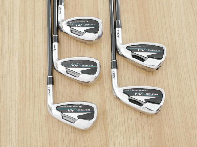 Iron set : Honma : ชุดเหล็ก Honma Beres NX (รุ่นปี 2023) มีเหล็ก 7-11 (5 ชิ้น) ก้านกราไฟต์ Honma Vizard 45 Flex SR