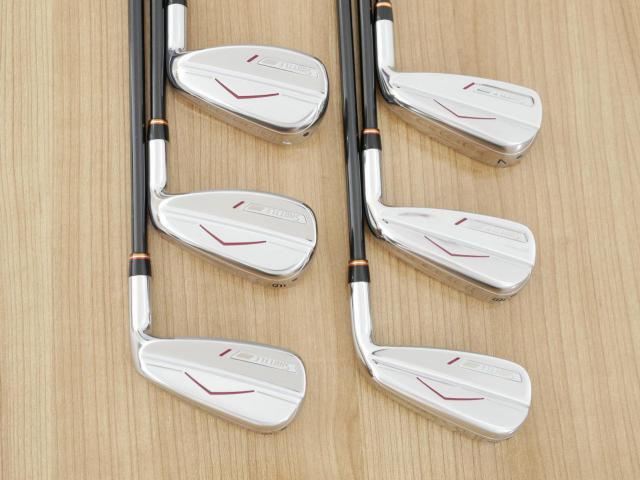 Iron set : Maruman : ชุดเหล็ก Maruman Shuttle (ออกปี 2022 ตีง่าย ไกลสุดๆๆๆๆ) มีเหล็ก 5-Pw (6 ชิ้น) ก้านกราไฟต์ Flex R