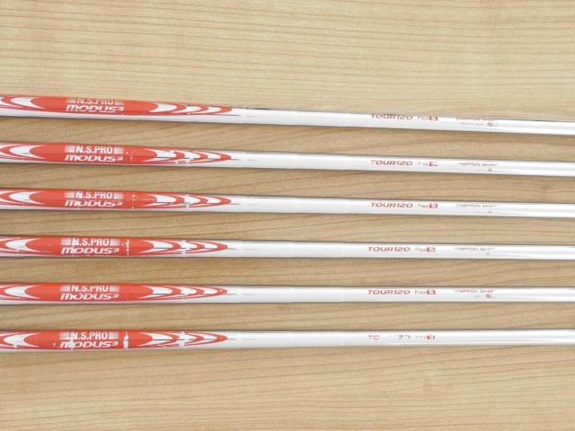 Iron set : Bridgestone : ชุดเหล็ก Bridgestone J15 DF Forged (นุ่มแน่น) มีเหล็ก 5-PW (6 ชิ้น) ก้านเหล็ก NS Pro Modus 120 Flex S