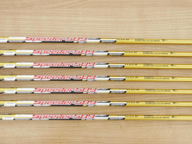 Iron set : Katana : ชุดเหล็ก Katana Sword ATC-589 (ตีง่าย ไกล) มีเหล็ก 6-Pw,Aw,Sw (7 ชิ้น) ก้าน Speeder 589 Flex R