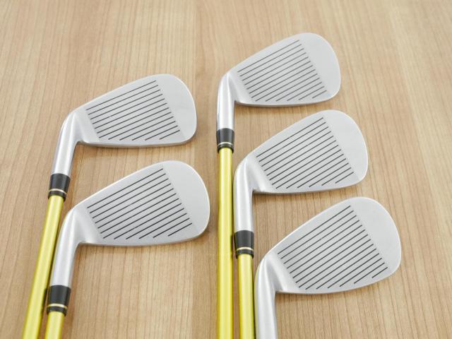 Iron set : Honma : **ก้าน 3 ดาว** ชุดเหล็ก Honma Beres A-Spec II (รุ่นปี 2021 ตีง่าย ไกล) มีเหล็ก 7-11 (5 ชิ้น ) ก้าน ARMRQ A-Spec (47) Flex R (3 ดาว)