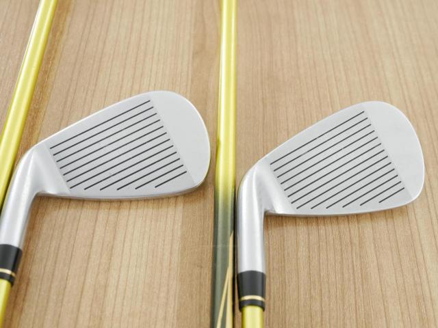 Iron set : Honma : **ก้าน 3 ดาว** ชุดเหล็ก Honma Beres A-Spec II (รุ่นปี 2021 ตีง่าย ไกล) มีเหล็ก 7-11 (5 ชิ้น ) ก้าน ARMRQ A-Spec (47) Flex R (3 ดาว)