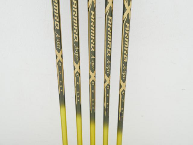 Iron set : Honma : **ก้าน 3 ดาว** ชุดเหล็ก Honma Beres A-Spec II (รุ่นปี 2021 ตีง่าย ไกล) มีเหล็ก 7-11 (5 ชิ้น ) ก้าน ARMRQ A-Spec (47) Flex R (3 ดาว)