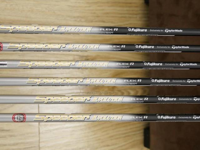 Iron set : Taylormade : ชุดเหล็ก Taylormade M GLOIRE (ออกปี 2019 รุ่นท๊อปสุด ไกลสุด Japan Spec) มีเหล็ก 6-Pw,Aw (6 ชิ้น) ก้าน Fujikura Speeder Evolution Flex R