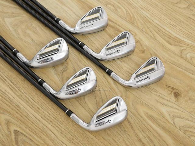 Iron set : Taylormade : ชุดเหล็ก Taylormade M GLOIRE (ออกปี 2019 รุ่นท๊อปสุด ไกลสุด Japan Spec) มีเหล็ก 6-Pw,Aw (6 ชิ้น) ก้าน Fujikura Speeder Evolution Flex R