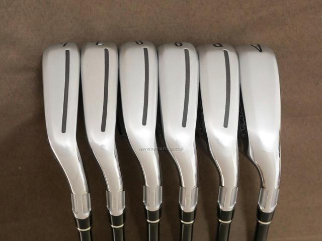 Iron set : Taylormade : ชุดเหล็ก Taylormade M GLOIRE (ออกปี 2019 รุ่นท๊อปสุด ไกลสุด Japan Spec) มีเหล็ก 6-Pw,Aw (6 ชิ้น) ก้าน Fujikura Speeder Evolution Flex R