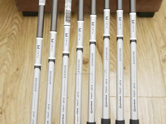 Iron set : Taylormade : ชุดเหล็ก Taylormade SLDR มีเหล็ก 5-Pw,Aw,Sw (8 ชิ้น) ก้านกราไฟต์ Flex R