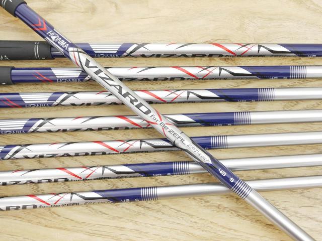 Iron set : Honma : ชุดเหล็ก Honma Bezeal 535 (ปี 2019 รุ่นนี้ใบใหญ่ที่สุดของ Honma) มีเหล็ก 6-11,Aw,Sw (7 ชิ้น) ก้านกราไฟต์ Honma Vizard 48 Flex S