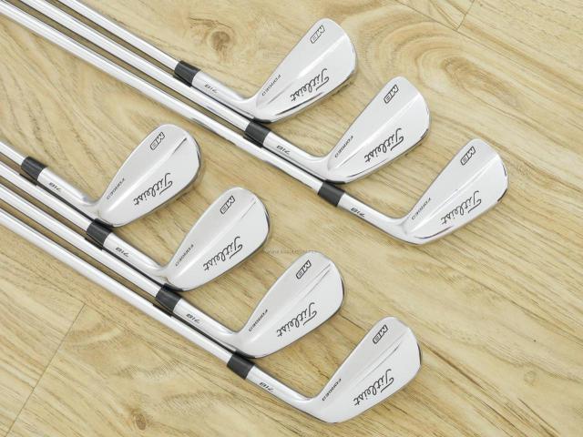 Iron set : Titleist : ชุดเหล็ก Titleist 718 MB Forged (ออกปี 2018) มีเหล็ก 4-Pw (7 ชิ้น) ก้านเหล็ก Project X 5.5 Flex S