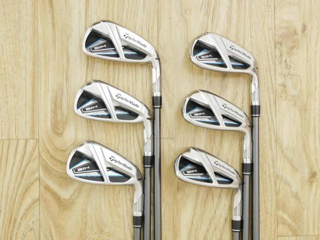 Iron set : Taylormade : ชุดเหล็ก Taylormade SIM MAX (ออกปี 2020 Japan Spec.) มีเหล็ก 6-Pw,Aw (6 ชิ้น) ก้านกราไฟต์ Mitsubishi Tensei TM60 Flex S