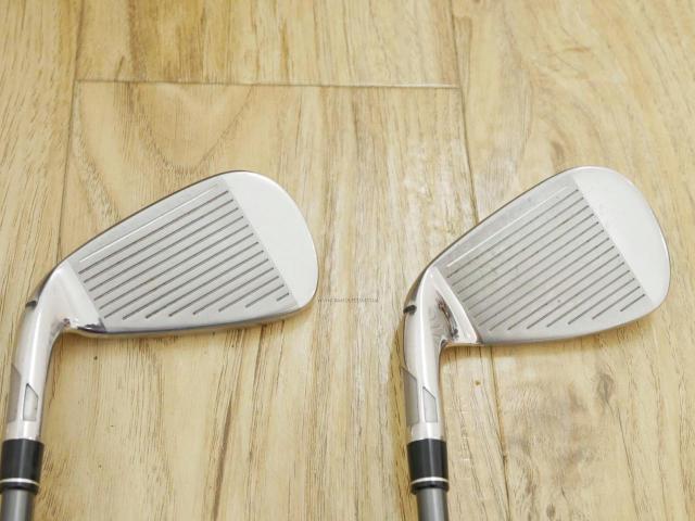 Iron set : Taylormade : ชุดเหล็ก Taylormade SIM MAX (ออกปี 2020 Japan Spec.) มีเหล็ก 6-Pw,Aw (6 ชิ้น) ก้านกราไฟต์ Mitsubishi Tensei TM60 Flex S