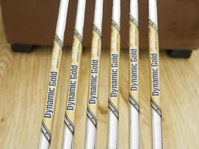 Iron set : Taylormade : ชุดเหล็ก Taylormade P7MC Forged (ซีรี่ย์ท้อปสุด ออกปี 2021) มีเหล็ก 5-Pw (6 ชิ้น) ก้านเหล็ก Dynamic Gold EX Weight Lock Tour Issue S200