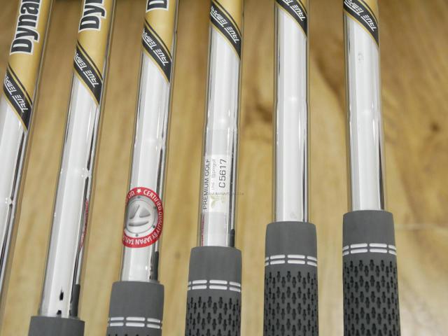 Iron set : Taylormade : ชุดเหล็ก Taylormade P7MC Forged (ซีรี่ย์ท้อปสุด ออกปี 2021) มีเหล็ก 5-Pw (6 ชิ้น) ก้านเหล็ก Dynamic Gold EX Weight Lock Tour Issue S200