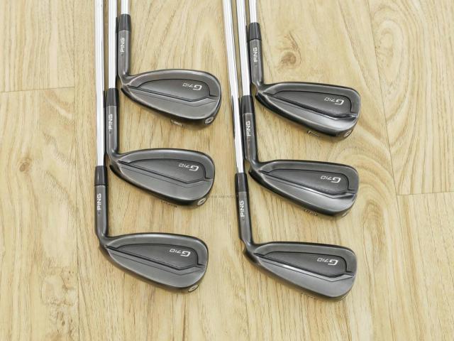 Iron set : Ping : ชุดเหล็ก Ping G710 (รุ่นปี 2021 Japan Spec. ใบใหญ่ ง่ายที่สุด ไกลที่สุดของ Ping) มีเหล็ก 5-Pw (6 ชิ้น) ก้านเหล็ก NS Pro 950 NEO Flex S